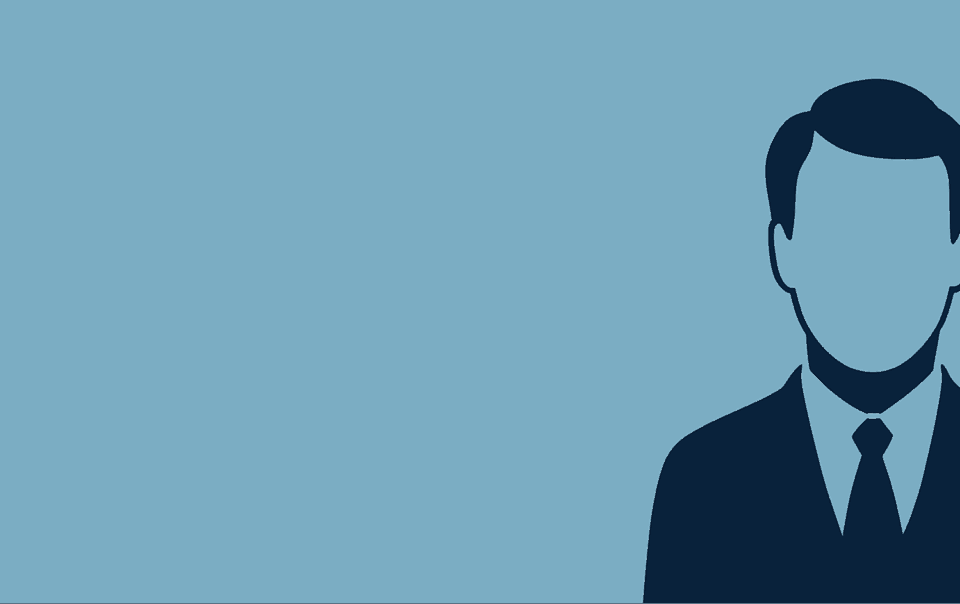 silhouette d'employé sans visage